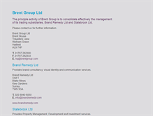 Tablet Screenshot of brentgroup.com